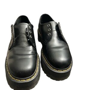Black Leather Men's Shoes
